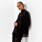 Рубашка женская MINAKU;MINAKU: Enjoy цвет черный, р-р 42-44 7722391