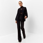 Рубашка женская MINAKU;MINAKU: Enjoy цвет черный, р-р 42-44 7722391