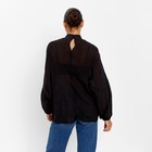 Рубашка женская MINAKU; MINAKU: Enjoy цвет черный, р-р 46-48 - фото 53294888