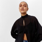 Рубашка женская MINAKU; MINAKU: Enjoy цвет черный, р-р 46-48 - фото 53294889