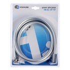 Душевой шланг AQUALINE, 1/2", ПВХ, с конусообразной гайкой, 150 см, в блистере 9447006