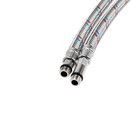 Подводка гибкая для смесителя AQUALINE, 30 см, комплект 2 шт. - фото 41185889