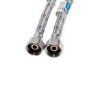 Подводка гибкая для смесителя AQUALINE, 40 см, комплект 2 шт. 9447020