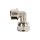 Уголок AQUALINK, обжимной, d=16 мм х 1/2", цанга/штуцер - фото 21965180