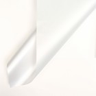 Пленка для цветов и букетов, белая, 0.57×5 м ±5% см - Фото 1