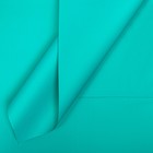 Пленка для цветов и букетов, 57×57 см, аквамариновая (+ -) 1 см - Фото 1