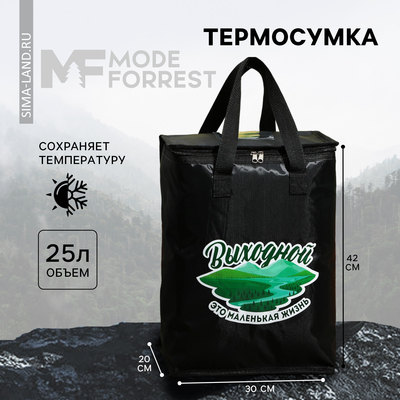 Термосумка «Выходной», 25 л