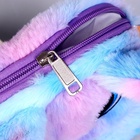 Сумка детская меховая «Пушистик», 15.5×12.7×4 см - Фото 4