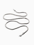 Колье-трансформер «Змея», цвет чернёное серебро, 90 см - Фото 2