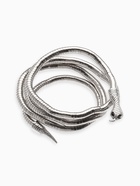 Колье-трансформер «Змея», цвет чернёное серебро, 90 см - Фото 4