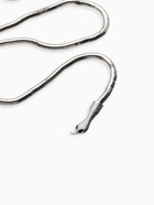 Колье-трансформер «Змея», цвет чернёное серебро, 90 см - Фото 3