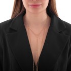 Цепочка на тело женская «Геометрия», треугольники, цвет золото - Фото 3