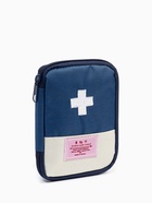 Косметичка-аптечка походная на молнии, с отделами, на подкладке, синяя - Фото 2