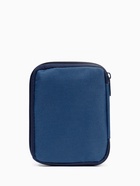 Косметичка-аптечка походная на молнии, с отделами, на подкладке, синяя - Фото 4