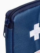 Косметичка-аптечка походная на молнии, с отделами, на подкладке, синяя - Фото 6