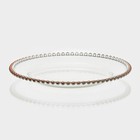 Тарелка - блюдо подстановочное «Орбита», d=33 см, цвет розовое золото - Фото 2