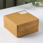 Салатник «Бурлеск», 600 мл, d=15 см, стекло, прозрачный, золотистый - Фото 8