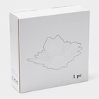 Ваза для фруктов «Рени», 28.5×26.5×7 см, стекло, золотистая - Фото 4