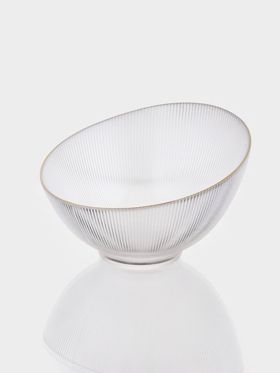 Салатник «Орион», 1.7 л, d=22 см, стекло, прозрачный