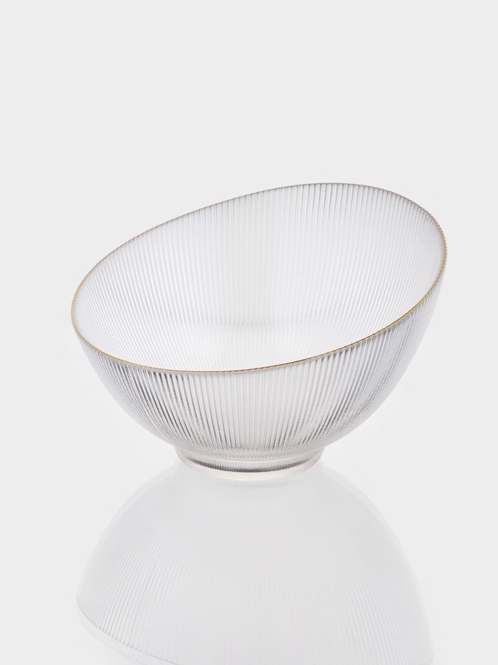 Салатник «Орион», 1.7 л, d=22 см, стекло, прозрачный - Фото 1