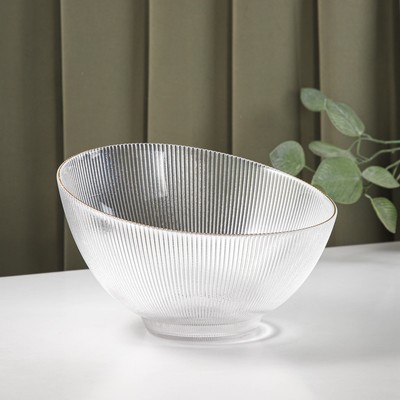 Салатник «Орион», d=17.5 см, стекло, прозрачный