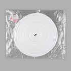 Стропа ременная, 20 мм, 50±1 м, плотность 6.5 г/м, белая №3 - Фото 3