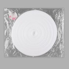 Стропа ременная, 30 мм, 50±1 м, плотность 9.5 г/м, белая №3 - Фото 3