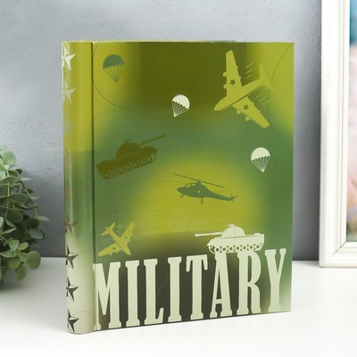 Фотоальбом магнитный на 20 листов Keep memories «Военная техника», 29×24×2 см