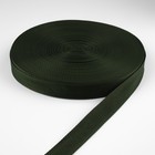 Стропа ременная, 25 мм, 50±1 м, плотность 10.2 г/м, хаки №36 - Фото 2