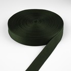 Стропа ременная, 30 мм, 50±1 м, плотность 12.5 г/м, хаки №36 - Фото 2