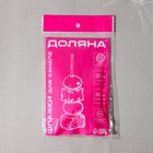 Шпажки Доляна «Цветочки», h=12 см, набор 25 шт. - Фото 5