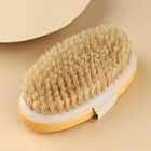 Щётка для сухого массажа "Я худею", 12 х 7 см - фото 21966893