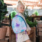 Рюкзак детский для девочки из искусственной кожи «Балерина», 30х25 см - Фото 6