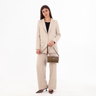 Сумка женская на магните, цвет коричневый - Фото 11