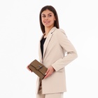 Сумка женская на магните, цвет коричневый - Фото 12