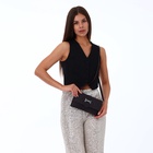 Сумка женская на магните, коричневая - Фото 11