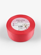 Лента репсовая, 40 мм, 23±1 м, розовая №25 9291441 - фото 16623703
