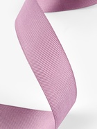 Лента репсовая, 25 мм, 23±1 м, сливовая №126 - Фото 2