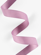 Лента репсовая, 25 мм, 23±1 м, сливовая №126 - Фото 3