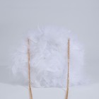 Сумка-клатч на фермуаре, цвет белый - фото 4053818