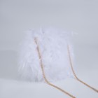 Сумка-клатч на фермуаре, цвет белый 9294017