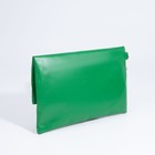 Сумка-клатч на магните, ремешок на запястье, цвет зелёный - фото 21967239