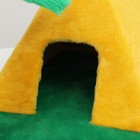 Домик для кошек "Пирамидка", с когтеточкой "Пальма", 38 х 40 х 61 см - Фото 6
