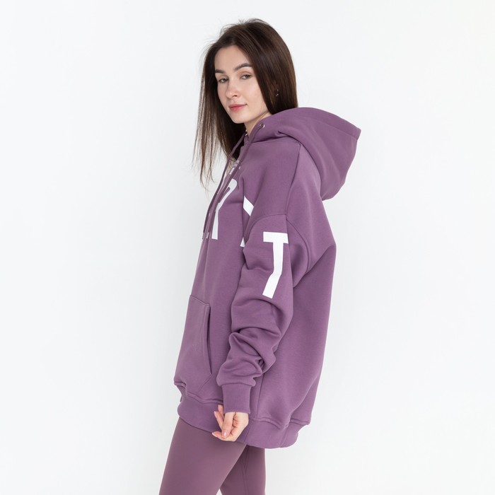 Толстовка женская, цвет темно-бордовый, размер ONE SIZE (42-46) 59571