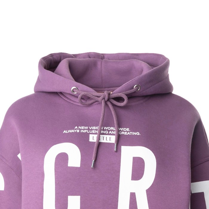 Толстовка женская, цвет темно-бордовый, размер ONE SIZE (42-46) 59571