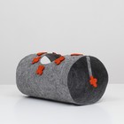Туннель для кошек с игрушкой, 45 х 25 см из войлока - Фото 1