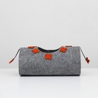 Туннель для кошек с игрушкой, 45 х 25 см из войлока - Фото 3