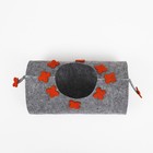 Туннель для кошек с игрушкой, 45 х 25 см из войлока - Фото 5