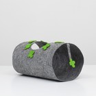 Туннель для кошек с игрушкой, 45 х 25 см из войлока - Фото 6