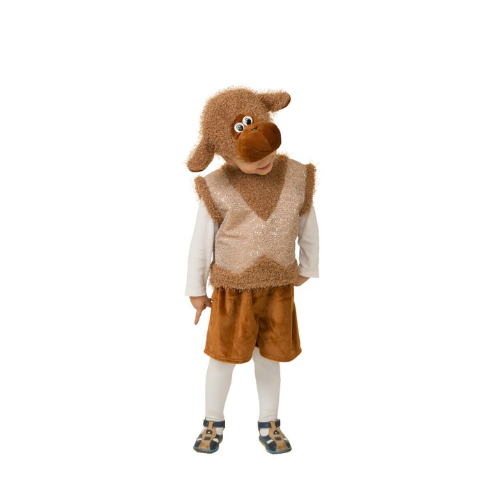 Карнавальный костюм «Овенчик Бяшка» (шёлк), рост 110 см - Фото 1